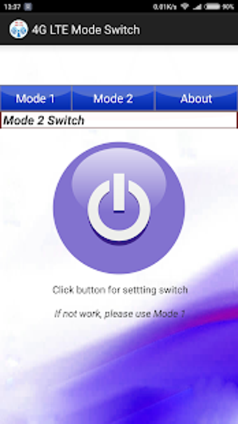 Image 1 for 4G LTE Mode Switch