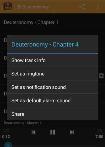 Image 1 for NASB Audio Bible Free.