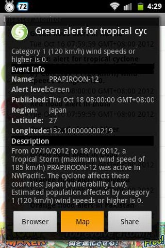Image 3 for Natural Disaster Monitor