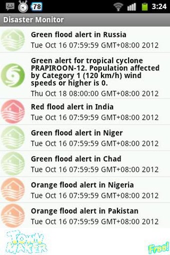 Image 1 for Natural Disaster Monitor