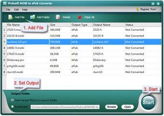 Image 1 for iPubsoft MOBI to ePub Con…