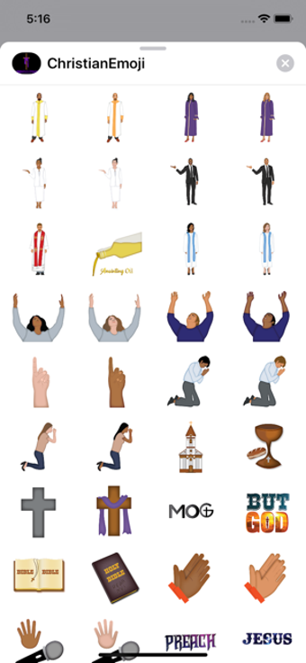 Image 1 for Christian Emojis