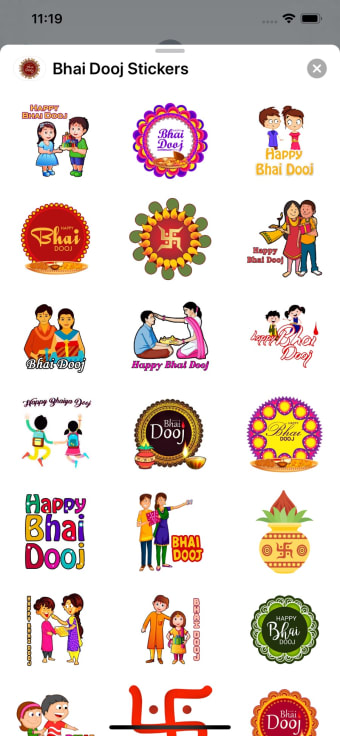Image 2 for Bhai Dooj Stickers