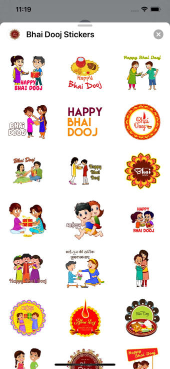 Image 0 for Bhai Dooj Stickers