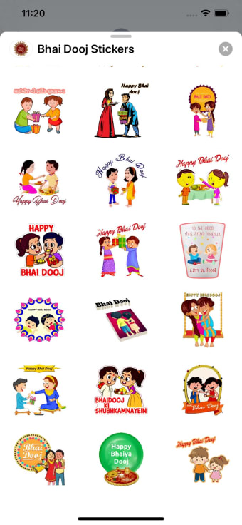 Image 3 for Bhai Dooj Stickers