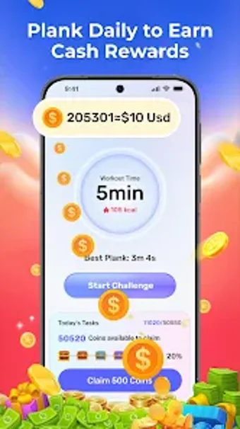 Image 0 for Lucky Plank: Earn Money