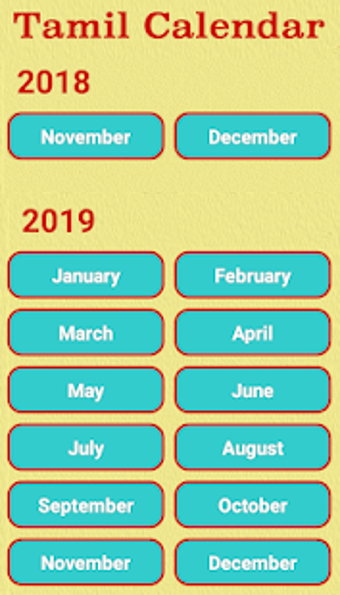 Image 1 for Tamil Calendar English 20…