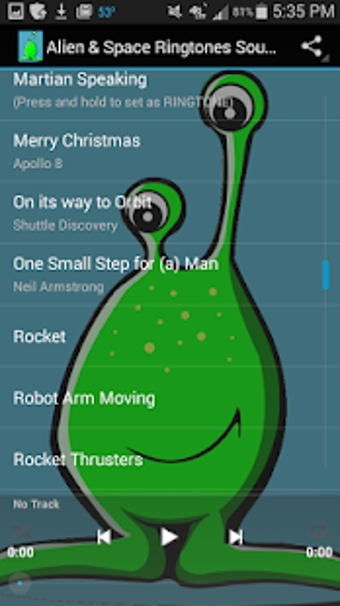 Image 0 for Alien & Space Ringtones S…