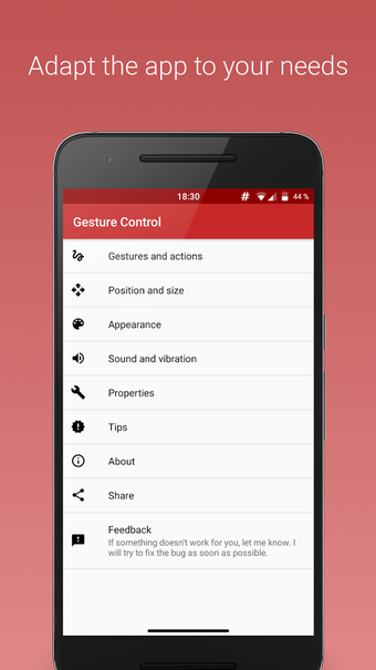 Imagen 0 para Gesture Control - Pro Key