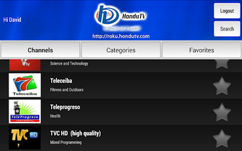 Imagen 2 para HonduTV for Android TV