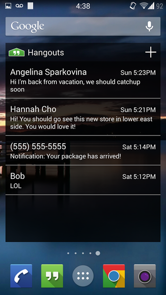 Image 2 for Hangouts Widget