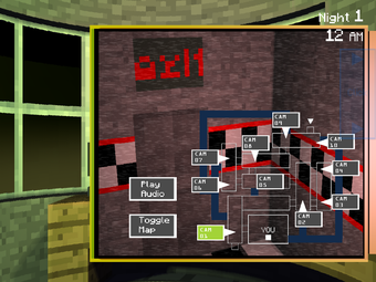 Image 0 for Five Nights in Minecraft …