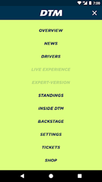 Imagen 1 para DTM  the official App