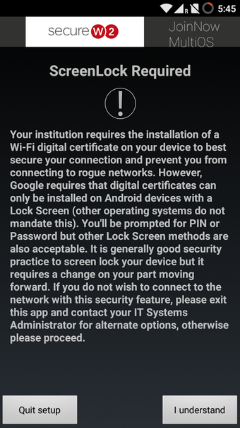 Image 3 for SecureW2 JoinNow