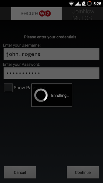 Image 2 for SecureW2 JoinNow