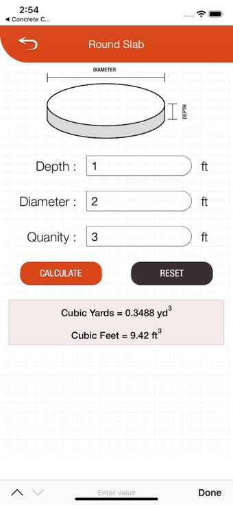Image 3 for Concrete Calculator and M…