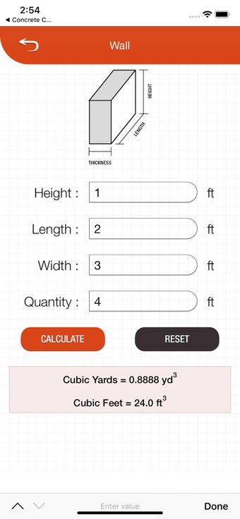 Image 2 for Concrete Calculator and M…