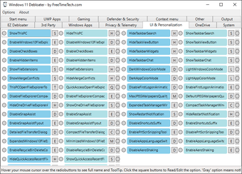Image 0 for Windows 11 Debloater