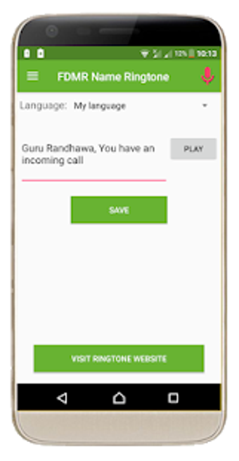 Image 3 for FDMR - Name Ringtones Mak…