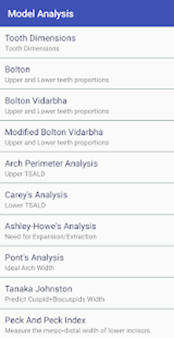 Image 1 for Model Analysis App