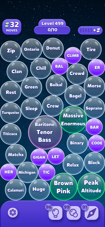 Imagen 0 para Merge Bubbles - Word Game
