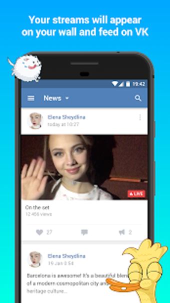 Imagen 0 para VK Live