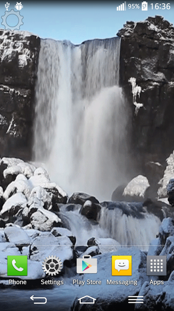 Imagen 1 para Waterfall Sound Live Wall…
