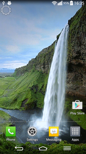 Imagen 2 para Waterfall Sound Live Wall…