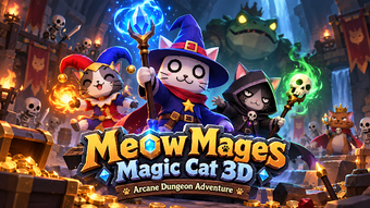 Imagen 0 para Meow Mages: Magic Cat 3D