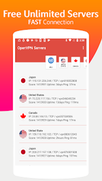 Imagen 2 para OvpnSpider - One VPN Open…