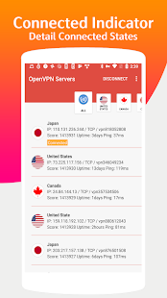 Imagen 1 para OvpnSpider - One VPN Open…