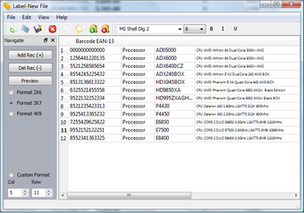 Imagen 0 para EAN-13 Barcode Studio