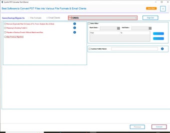 Image 0 for SysInfo PST to Gmail Migr…