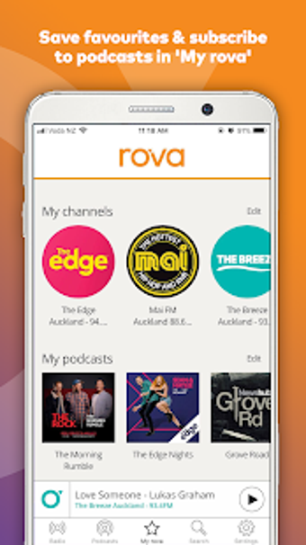 Image 1 for rova - music, NZ radio, p…