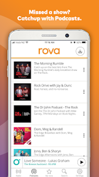 Image 2 for rova - music, NZ radio, p…