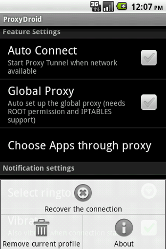 Image 0 for ProxyDroid