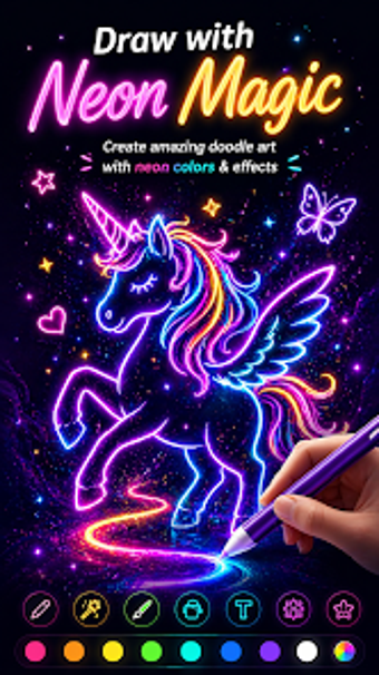 Image 0 for Glow Paint Studio: Draw A…