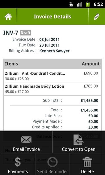 Image 0 for Invoice & Time Tracking -…