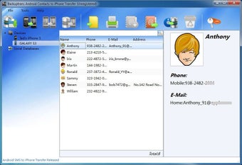 Image 0 for Backuptrans Android Conta…