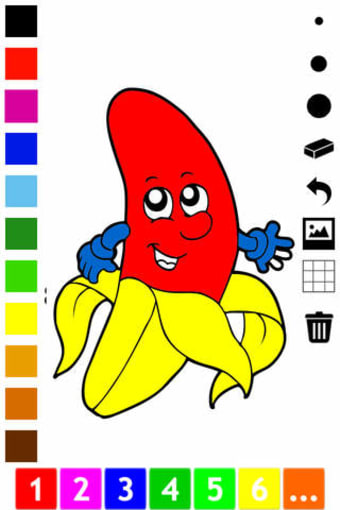 Image 0 for Fruit Coloring Book for C…