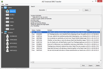 Image 0 for AST Android SMS Transfer