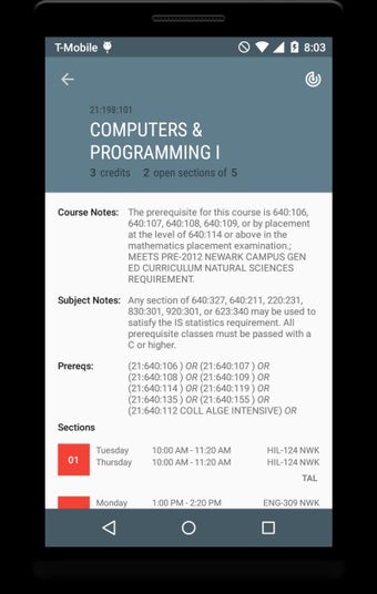Imagen 0 para Rutgers Course Tracker