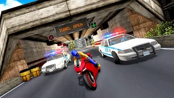 Image 0 for Police Car Vs Theft Bike