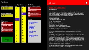 Imagen 0 para Tax Check for Windows 8