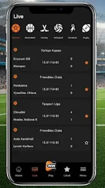 Image 0 for W - Sports events