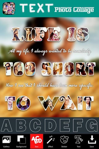 Imagen 2 para Text Photo Collage Editor