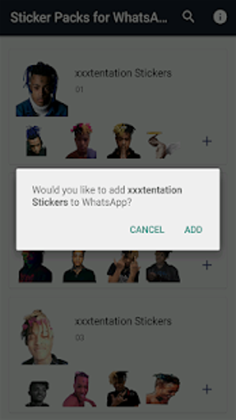 Image 0 for XXXTentacion Stickers For…
