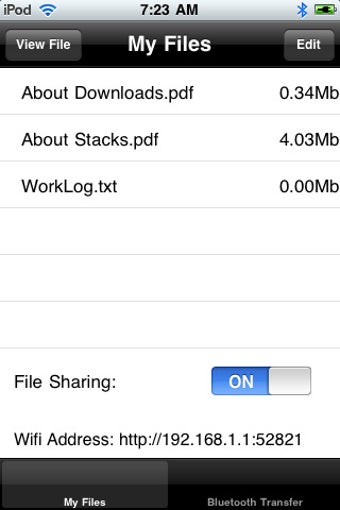 Image 0 for Bluetooth FileShare for i…
