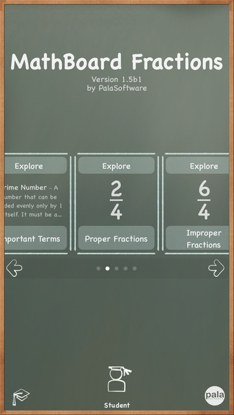 Image 0 for MathBoard Fractions