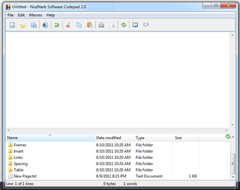 Image 0 for NodNarb Software Codepad